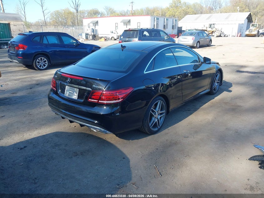 2016 Mercedes-benz E-klasse VIN WDDKJ6HB7GF328110 IAAI salvage auction — FRONT END, Salvage Title, sold $3,850 on 2026-07-28 (photo 4)
