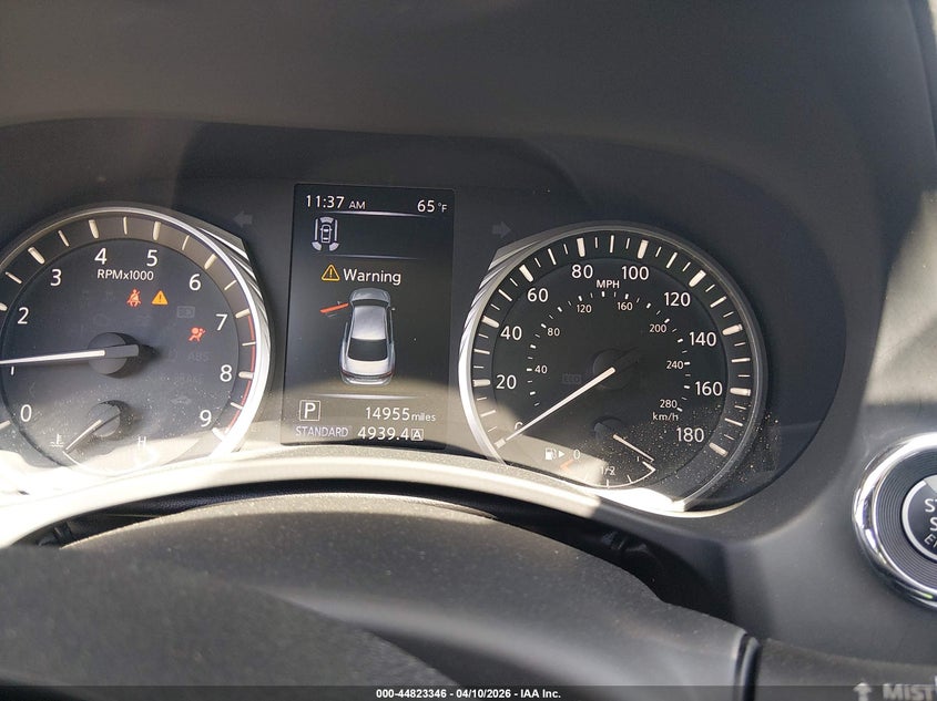 2024 Infiniti Q50 VIN JN1EV7BP9RM600115 IAAI salvage auction — RIGHT FRONT, Wait Title, sold $13,250 on 2026-07-15 (photo 7)