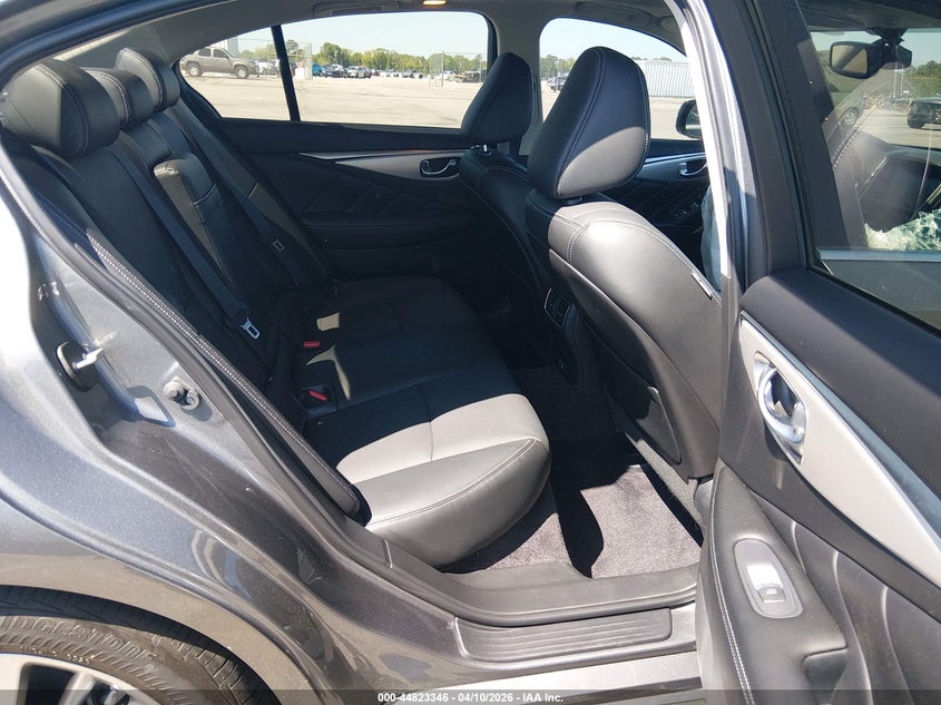 2024 Infiniti Q50 VIN JN1EV7BP9RM600115 IAAI salvage auction — RIGHT FRONT, Wait Title, sold $13,250 on 2026-07-15 (photo 8)