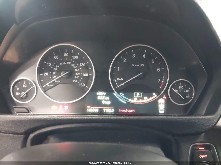 2013 BMW 3er VIN WBA3B3C52DJ976911 IAAI salvage auction — FRONT END, Salvage Title, sold $650 on 2026-07-27 (photo 7)