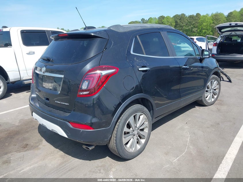 2017 Buick Encore VIN KL4CJASB3HB126362 IAAI salvage auction — FRONT END, Salvage Title, sold $1,875 on 2026-07-15 (photo 4)