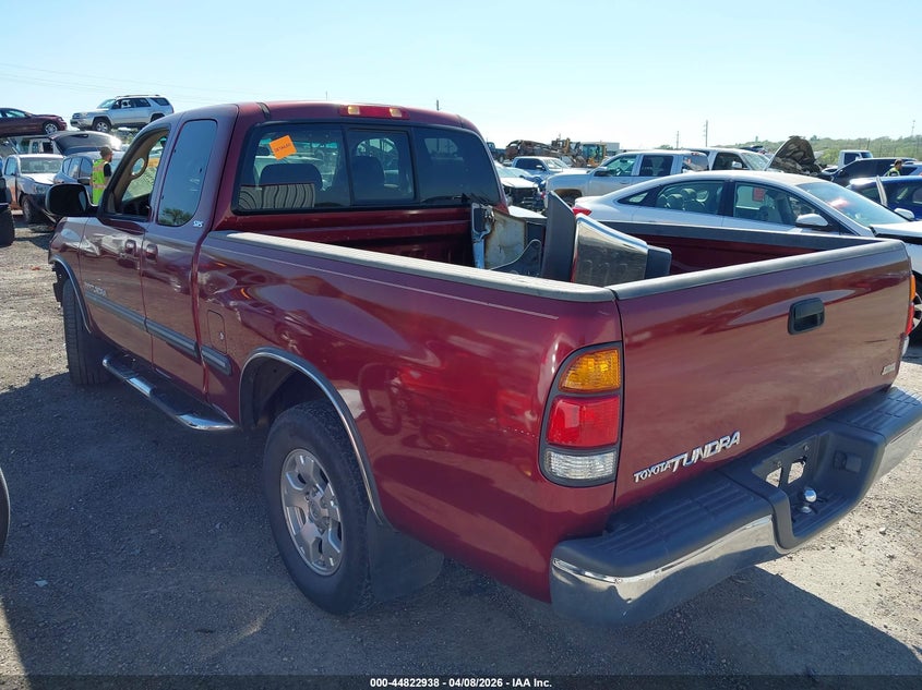 2002 Toyota Tundra VIN 5TBRN34172S255413 IAAI salvage auction — FRONT END, Clear (Oklahoma), sold $2,250 on 2026-08-01 (photo 3)