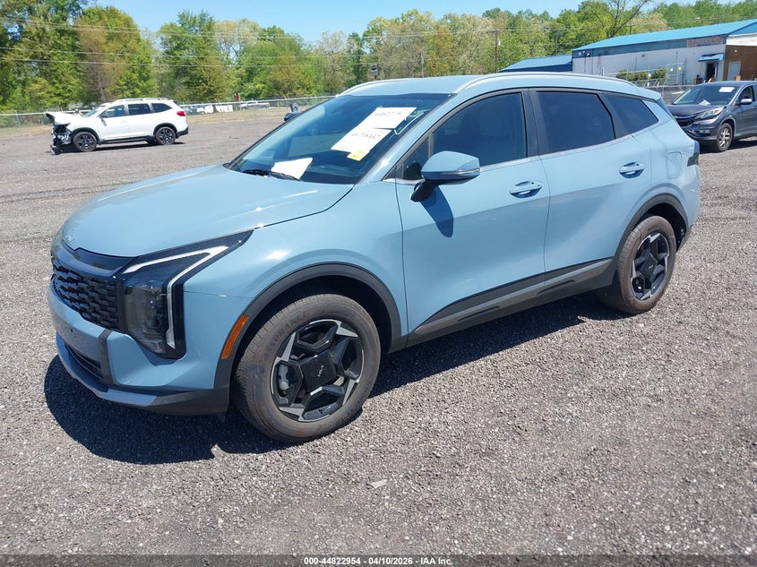 2026 Kia Sportage VIN KNDPVDDG0T7280531 IAAI salvage auction — REAR END, Salvage Title, sold $12,600 on 2026-07-28 (photo 2)