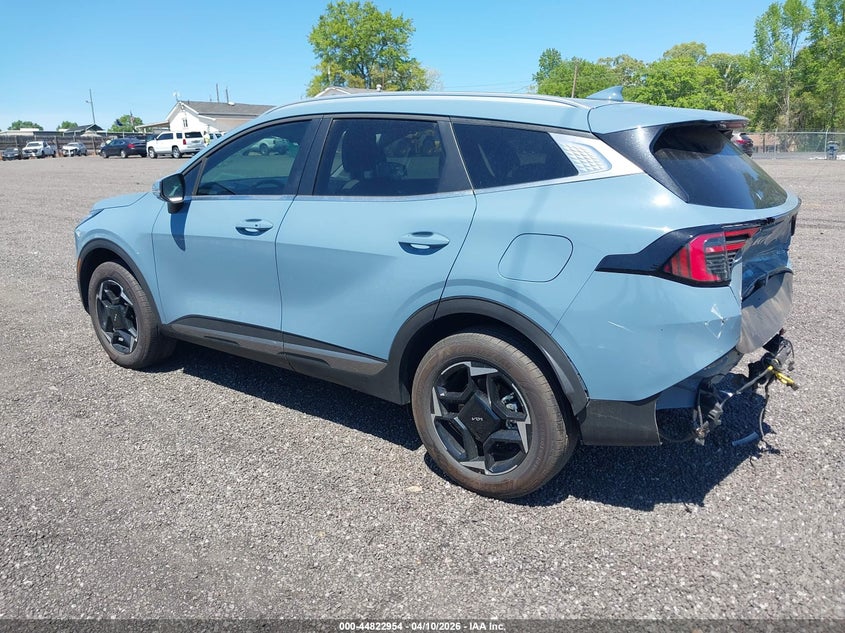2026 Kia Sportage VIN KNDPVDDG0T7280531 IAAI salvage auction — REAR END, Salvage Title, sold $12,600 on 2026-07-28 (photo 3)