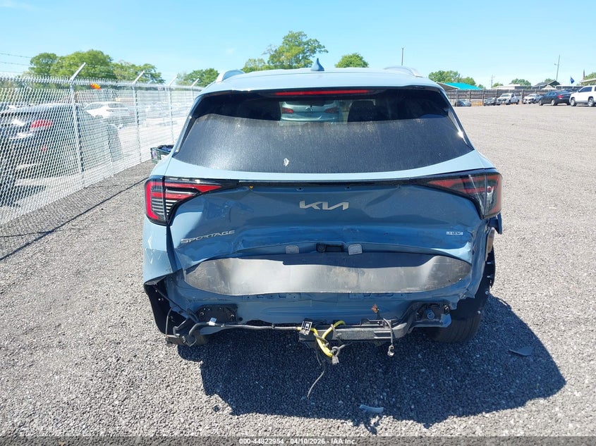 2026 Kia Sportage VIN KNDPVDDG0T7280531 IAAI salvage auction — REAR END, Salvage Title, sold $12,600 on 2026-07-28 (photo 6)