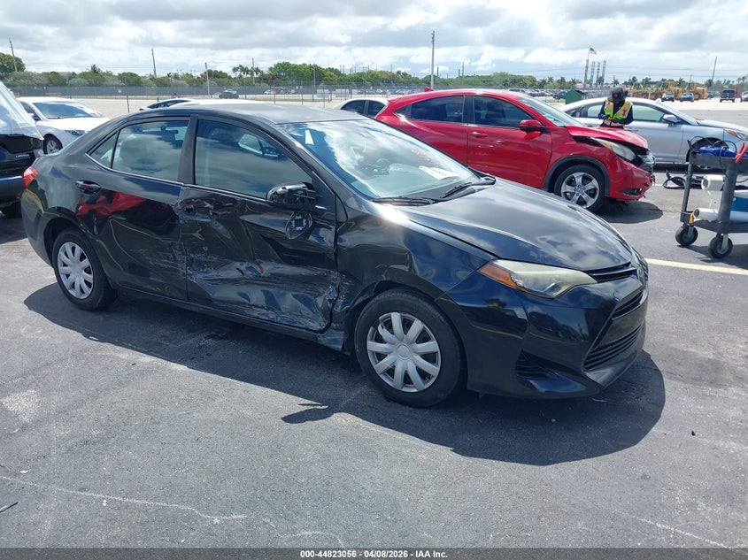 2017 Toyota Corolla VIN 5YFBURHE7HP617026 IAAI salvage auction — RIGHT SIDE, Salvage Title, sold $2,550 on 2026-07-30 (photo 1)