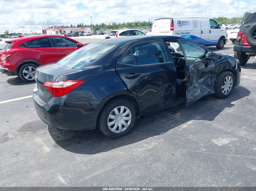 2017 Toyota Corolla VIN 5YFBURHE7HP617026 IAAI salvage auction — RIGHT SIDE, Salvage Title, sold $2,550 on 2026-07-30 (photo 4)