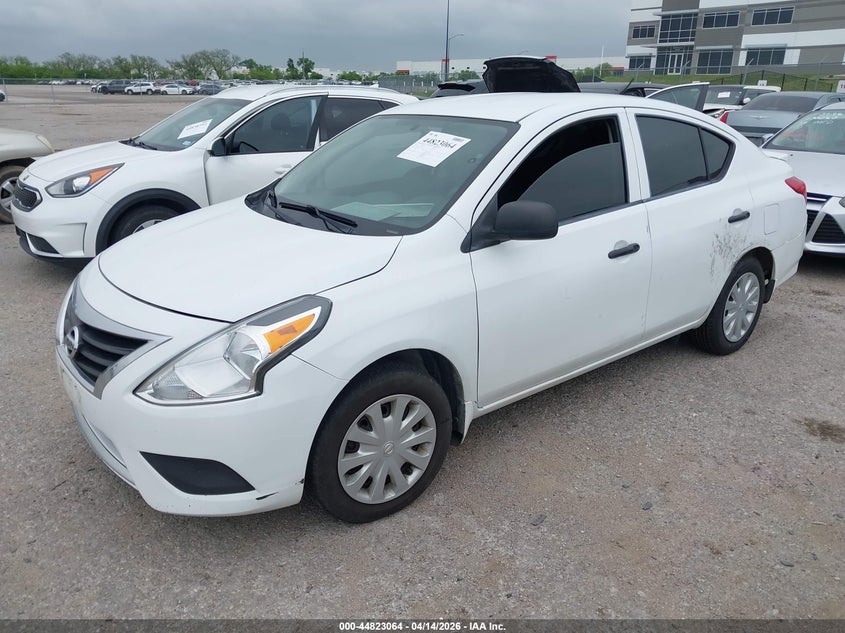 2015 Nissan Versa VIN 3N1CN7AP1FL917787 IAAI salvage auction — REAR END, Wait Title, sold $825 on 2026-07-17 (photo 2)