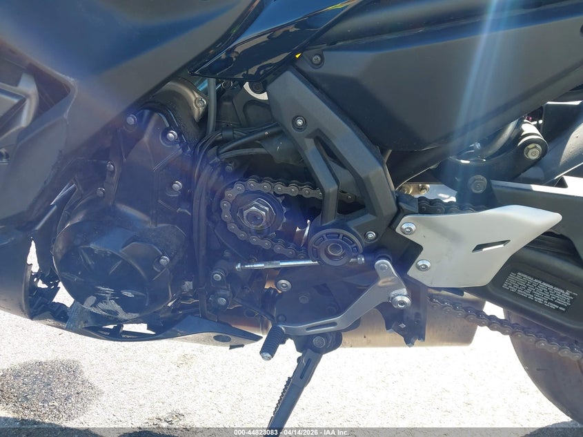 2024 Kawasaki Ninja VIN ML5EXER15RDAD5741 IAAI salvage auction — FRONT END, Salvage (Nebraska), sold $700 on 2026-07-07 (photo 8)