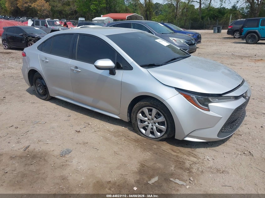 2020 Toyota Corolla VIN JTDEPRAE0LJ108293 IAAI salvage auction — LEFT SIDE, Salvage Title, sold $4,000 on 2026-07-31 (photo 1)