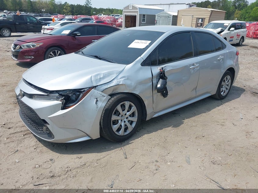 2020 Toyota Corolla VIN JTDEPRAE0LJ108293 IAAI salvage auction — LEFT SIDE, Salvage Title, sold $4,000 on 2026-07-31 (photo 2)