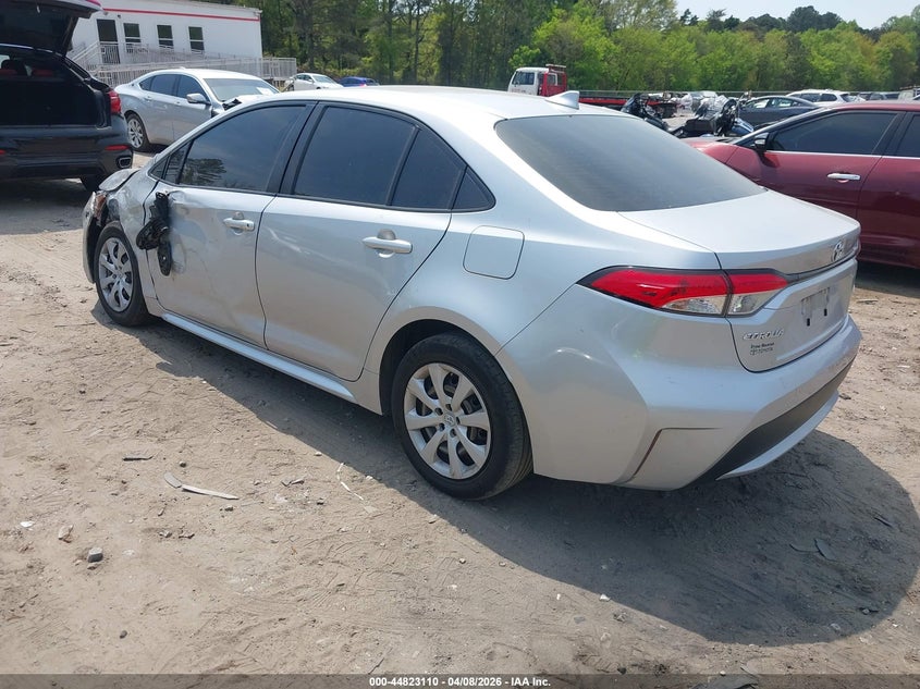 2020 Toyota Corolla VIN JTDEPRAE0LJ108293 IAAI salvage auction — LEFT SIDE, Salvage Title, sold $4,000 on 2026-07-31 (photo 3)