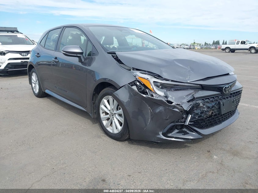2025 Toyota Corolla VIN JTND4MBE8S3243607 IAAI salvage auction — FRONT END, Salvage (California), sold $6,600 on 2026-07-08 (photo 1)