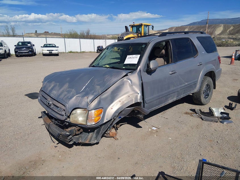 2001 Toyota Sequoia VIN 5TDBT44A51S011178 IAAI salvage auction — FRONT END, Salvage (Colorado), sold $50 on 2026-07-08 (photo 2)