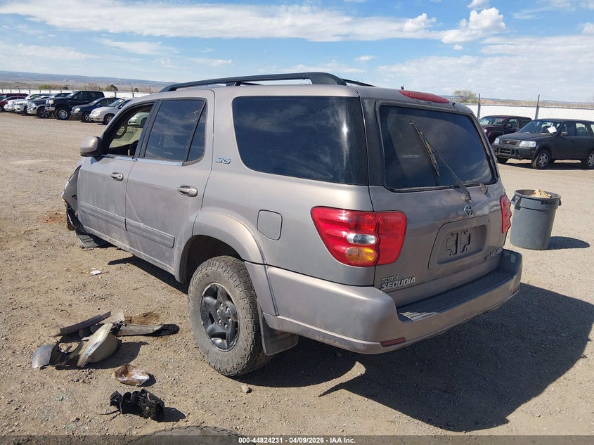 2001 Toyota Sequoia VIN 5TDBT44A51S011178 IAAI salvage auction — FRONT END, Salvage (Colorado), sold $50 on 2026-07-08 (photo 3)