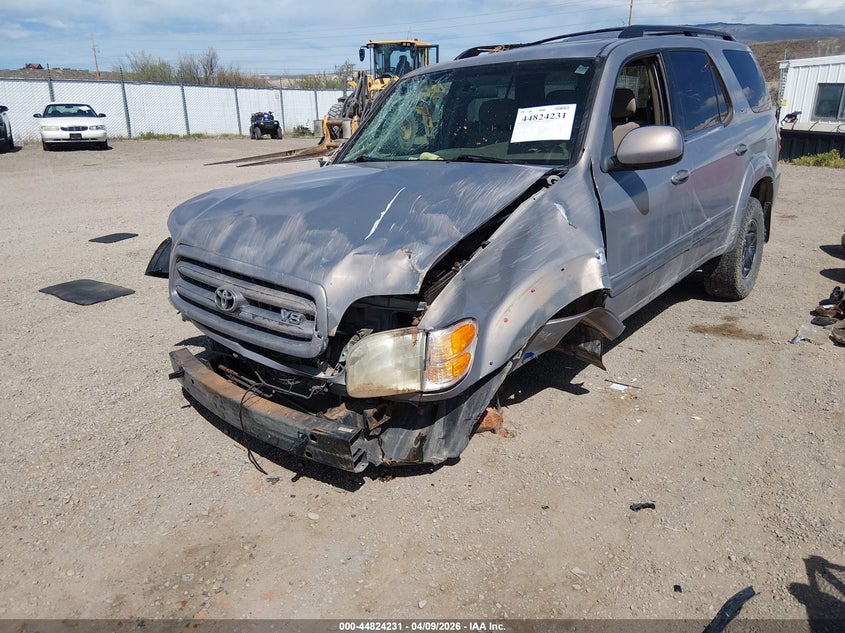 2001 Toyota Sequoia VIN 5TDBT44A51S011178 IAAI salvage auction — FRONT END, Salvage (Colorado), sold $50 on 2026-07-08 (photo 6)