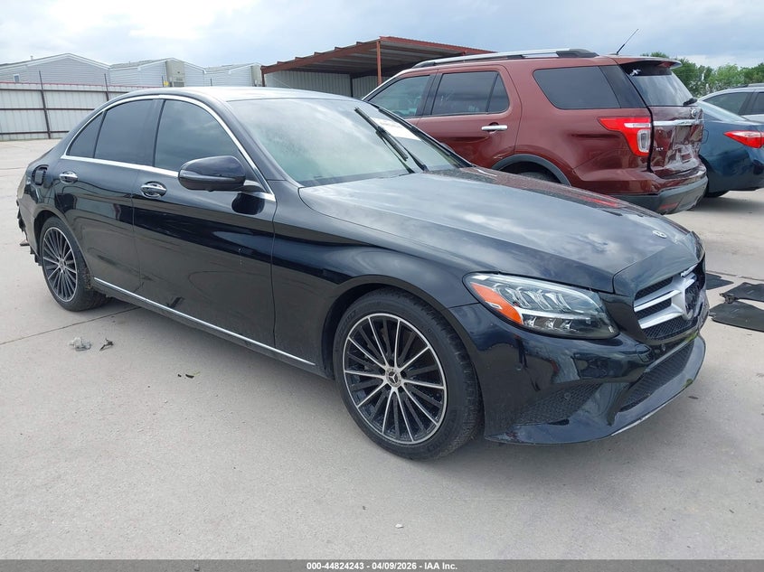 2021 Mercedes-benz C-klasse VIN W1KWF8DB3MR644814 IAAI salvage auction — EXTERIOR BURN, Salvage (Texas), sold $525 on 2026-07-28 (photo 1)