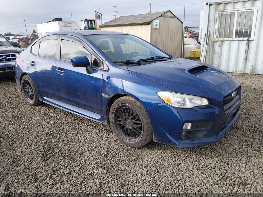 2015 Subaru Wrx VIN JF1VA1A6XF9832659 IAAI salvage auction — REAR END, Salvage (Oregon), sold $3,750 on 2026-07-13 (photo 1)