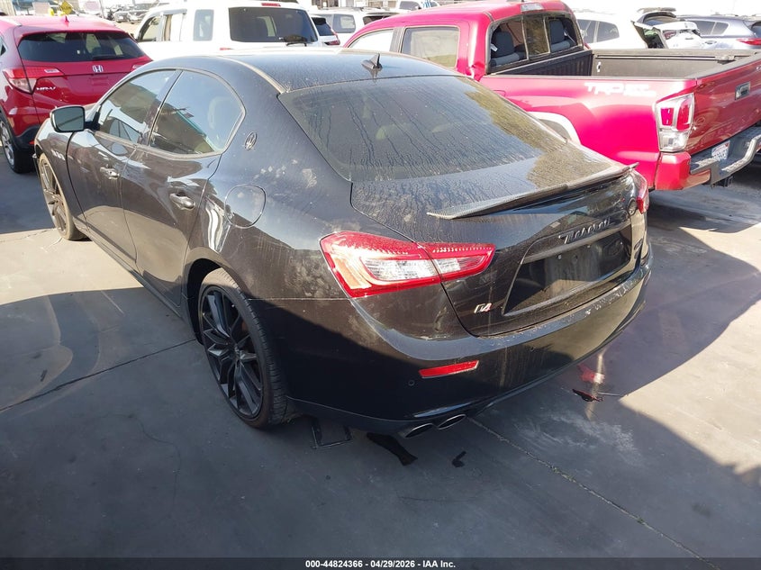2015 Maserati Ghibli VIN ZAM57RTA6F1130017 IAAI salvage auction — FRONT END, Salvage Title, sold $1,450 on 2026-07-22 (photo 3)