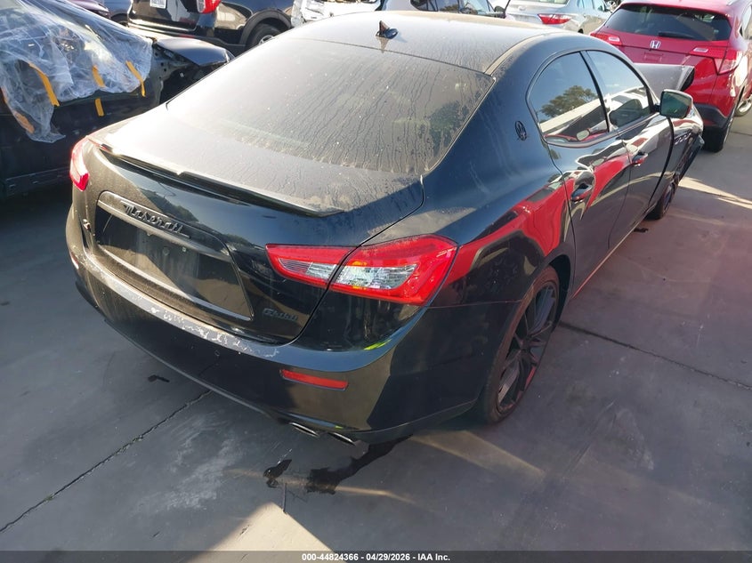 2015 Maserati Ghibli VIN ZAM57RTA6F1130017 IAAI salvage auction — FRONT END, Salvage Title, sold $1,450 on 2026-07-22 (photo 4)