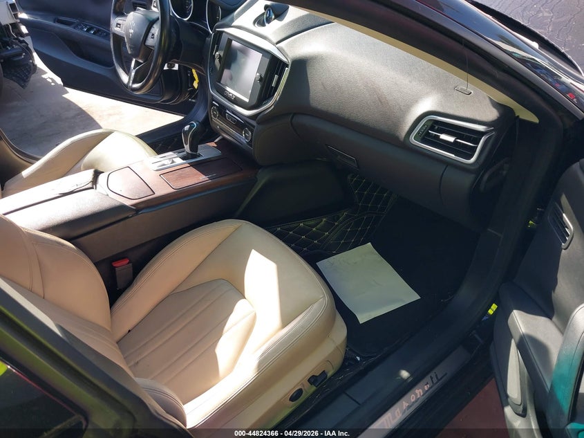 2015 Maserati Ghibli VIN ZAM57RTA6F1130017 IAAI salvage auction — FRONT END, Salvage Title, sold $1,450 on 2026-07-22 (photo 5)