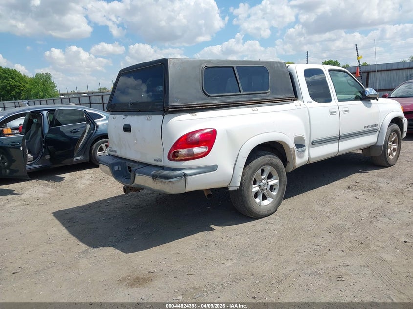 2003 Toyota Tundra VIN 5TBRT341X3S398556 IAAI salvage auction — RIGHT REAR, Original (Texas), sold $1,500 on 2026-07-22 (photo 4)