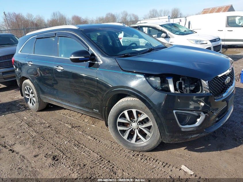 2017 Kia Sorento VIN 5XYPGDA32HG213998 IAAI salvage auction — FRONT END, Mv-907A (New York), sold $1,600 on 2026-07-23 (photo 1)