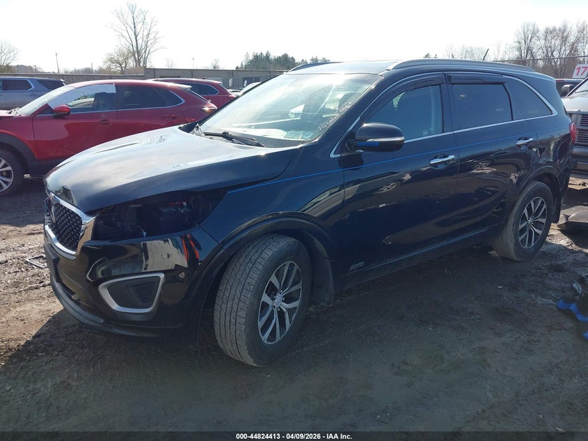 2017 Kia Sorento VIN 5XYPGDA32HG213998 IAAI salvage auction — FRONT END, Mv-907A (New York), sold $1,600 on 2026-07-23 (photo 2)
