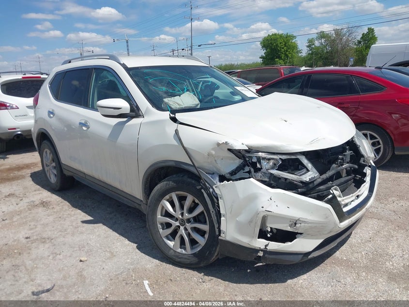 2017 Nissan Rogue VIN KNMAT2MV2HP592176 IAAI salvage auction — FRONT END, Salvage (Texas), sold $1,800 on 2026-07-13 (photo 1)