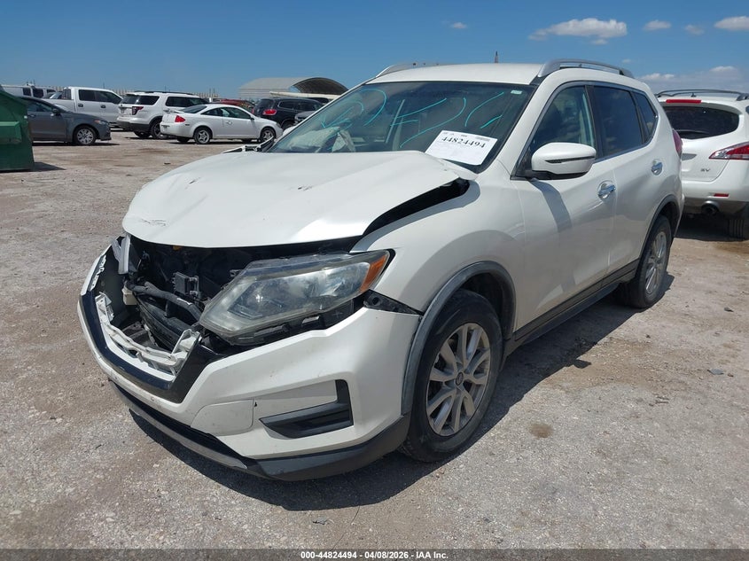2017 Nissan Rogue VIN KNMAT2MV2HP592176 IAAI salvage auction — FRONT END, Salvage (Texas), sold $1,800 on 2026-07-13 (photo 2)