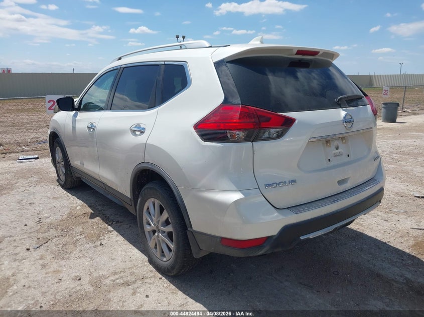 2017 Nissan Rogue VIN KNMAT2MV2HP592176 IAAI salvage auction — FRONT END, Salvage (Texas), sold $1,800 on 2026-07-13 (photo 3)