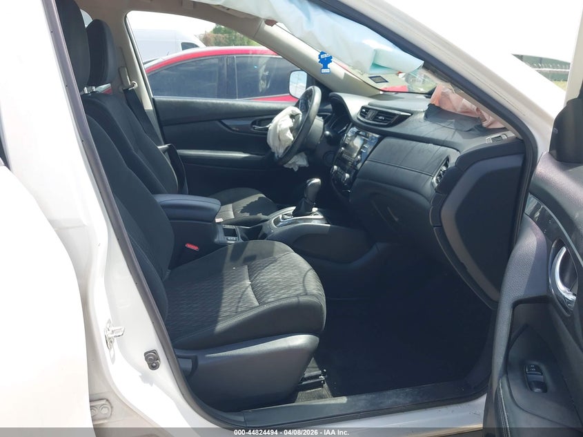 2017 Nissan Rogue VIN KNMAT2MV2HP592176 IAAI salvage auction — FRONT END, Salvage (Texas), sold $1,800 on 2026-07-13 (photo 5)