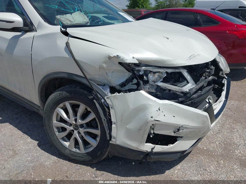 2017 Nissan Rogue VIN KNMAT2MV2HP592176 IAAI salvage auction — FRONT END, Salvage (Texas), sold $1,800 on 2026-07-13 (photo 6)