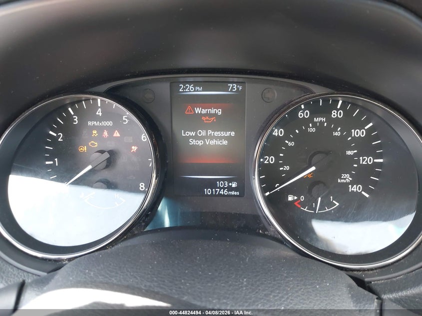 2017 Nissan Rogue VIN KNMAT2MV2HP592176 IAAI salvage auction — FRONT END, Salvage (Texas), sold $1,800 on 2026-07-13 (photo 7)