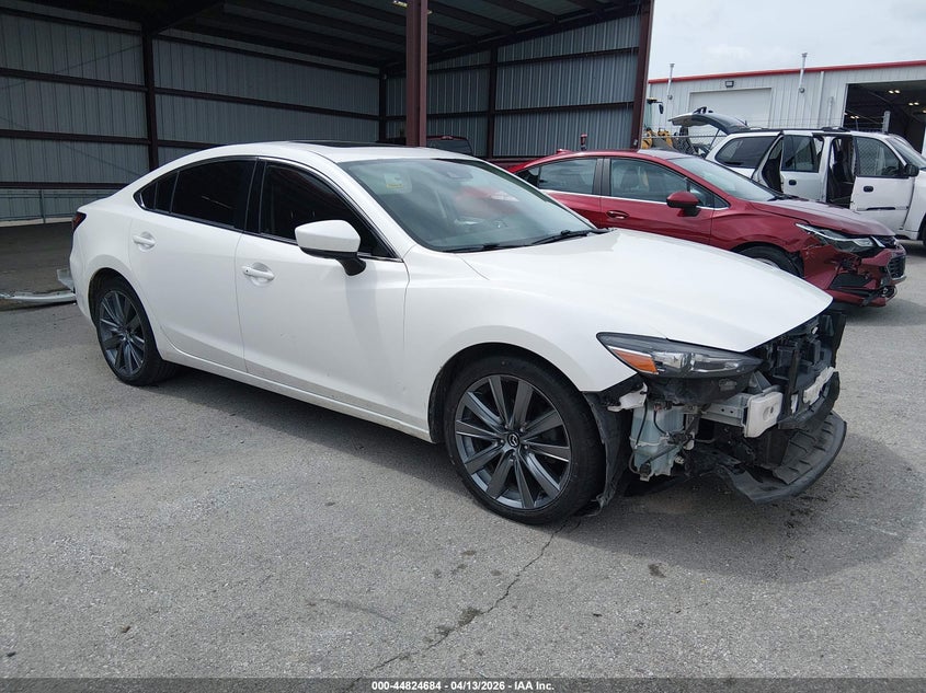 2018 Mazda 6 VIN JM1GL1VM5J1304489 IAAI salvage auction — FRONT END, Clear (Missouri), sold $1,750 on 2026-07-29 (photo 1)