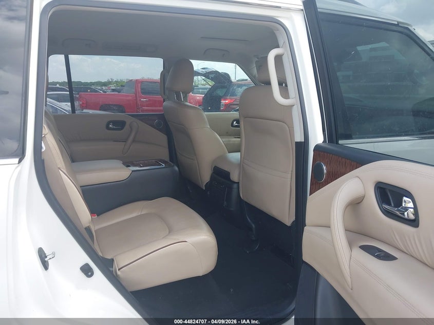 2019 Nissan Armada VIN JN8AY2ND8K9087458 IAAI salvage auction — FRONT END, Original (Texas), sold $6,925 on 2026-07-07 (photo 8)