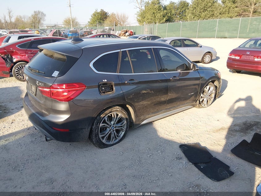 2016 BMW X1 VIN WBXHT3C38G5F66993 IAAI salvage auction — RIGHT FRONT, Salvage Title, sold $2,150 on 2026-07-27 (photo 4)
