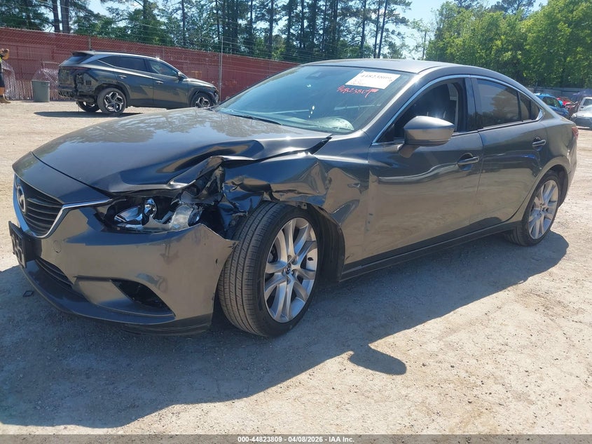 2017 Mazda 6 VIN JM1GL1V54H1149677 IAAI salvage auction — FRONT END, Salvage Title, sold $3,800 on 2026-07-16 (photo 2)