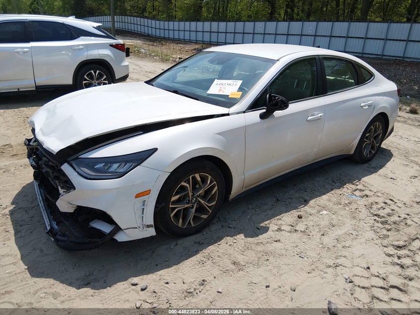 2022 Hyundai Sonata VIN KMHL64JA8NA207050 IAAI salvage auction — FRONT END, Salvage Title, sold $4,500 on 2026-07-09 (photo 2)