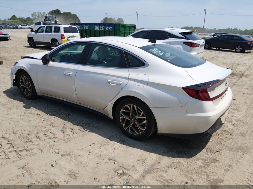 2022 Hyundai Sonata VIN KMHL64JA8NA207050 IAAI salvage auction — FRONT END, Salvage Title, sold $4,500 on 2026-07-09 (photo 3)