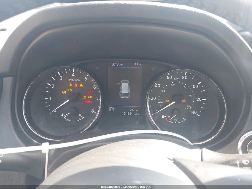 2020 Nissan Rogue VIN JN8AT2MV6LW139696 IAAI salvage auction — FRONT END, Salvage - Greater Than 75% (Maryland), sold $1,050 on 2026-07-07 (photo 7)