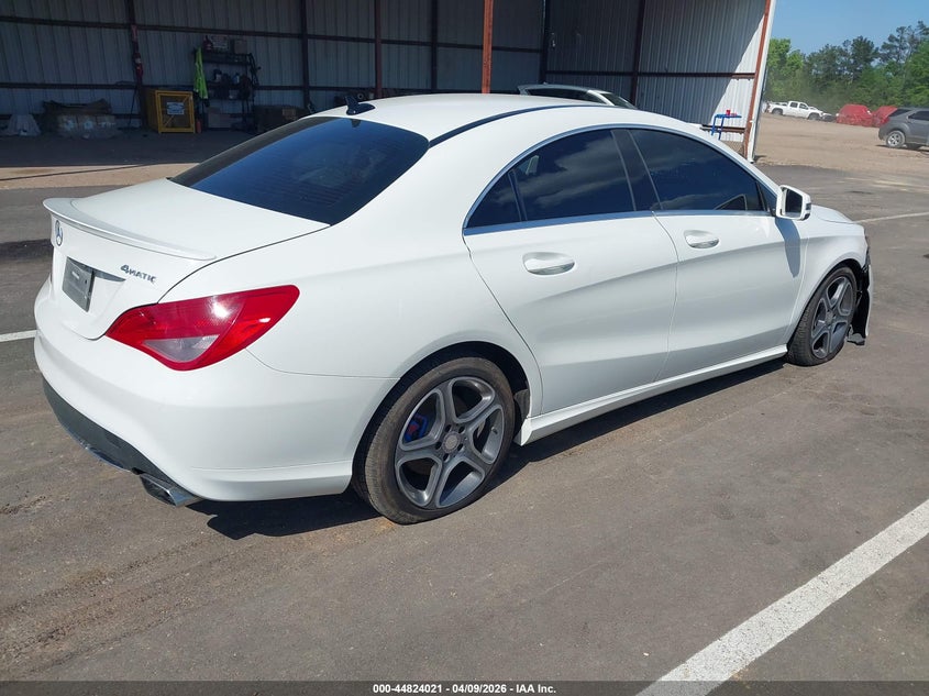 2014 Mercedes-benz Cla-class VIN WDDSJ4GB9EN121680 IAAI salvage auction — VANDALISM, Salvage (Mississippi), sold $25 on 2026-07-30 (photo 4)