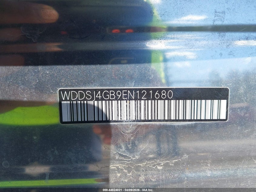 2014 Mercedes-benz Cla-class VIN WDDSJ4GB9EN121680 IAAI salvage auction — VANDALISM, Salvage (Mississippi), sold $25 on 2026-07-30 (photo 9)