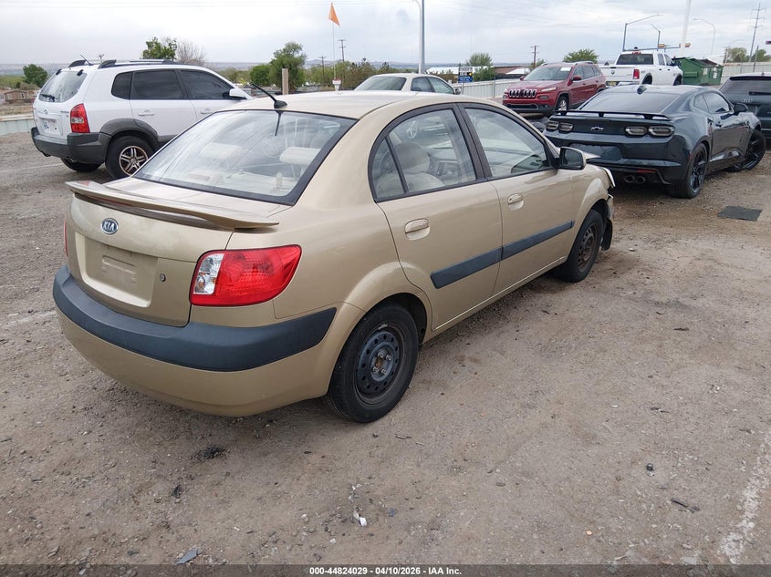 2007 Kia Rio VIN KNADE123076201062 IAAI salvage auction — FRONT END, Salvage (New Mexico), sold $300 on 2026-07-13 (photo 4)