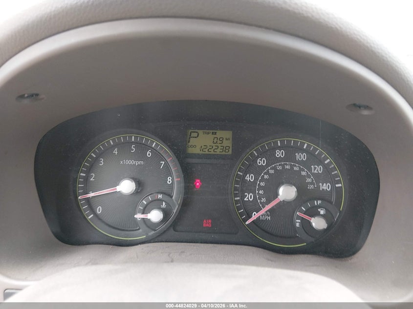 2007 Kia Rio VIN KNADE123076201062 IAAI salvage auction — FRONT END, Salvage (New Mexico), sold $300 on 2026-07-13 (photo 7)