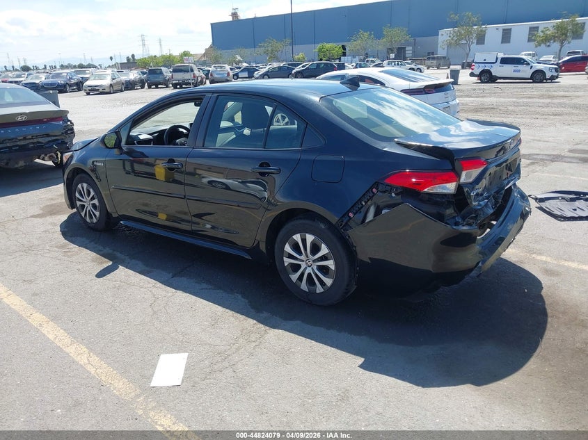 2021 Toyota Corolla VIN JTDEAMDE0MJ018823 IAAI salvage auction — REAR END, Salvage (California), sold $3,650 on 2026-07-29 (photo 3)