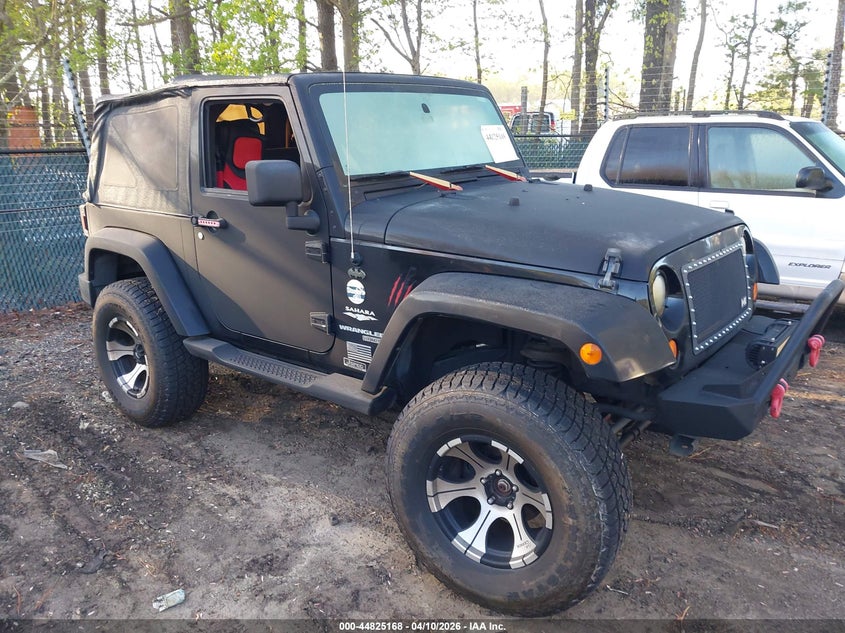 2008 Jeep Wrangler / VIN 1J4FA54148L567095 IAAI salvage auction — NORMAL WEAR, Clear (Virginia), sold $1,975 on 2026-09-09 (photo 1)