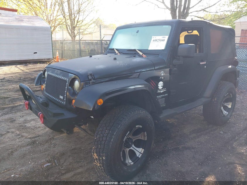 2008 Jeep Wrangler / VIN 1J4FA54148L567095 IAAI salvage auction — NORMAL WEAR, Clear (Virginia), sold $1,975 on 2026-09-09 (photo 2)