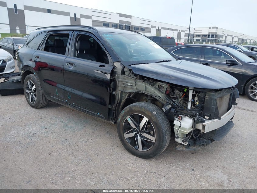 2023 Kia Sorento VIN 5XYRL4LC0PG244537 IAAI salvage auction — FRONT END, Original (Texas), sold $5,550 on 2026-07-21 (photo 1)