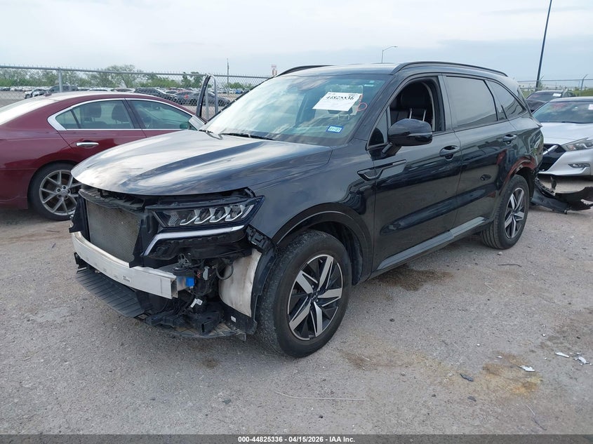2023 Kia Sorento VIN 5XYRL4LC0PG244537 IAAI salvage auction — FRONT END, Original (Texas), sold $5,550 on 2026-07-21 (photo 2)